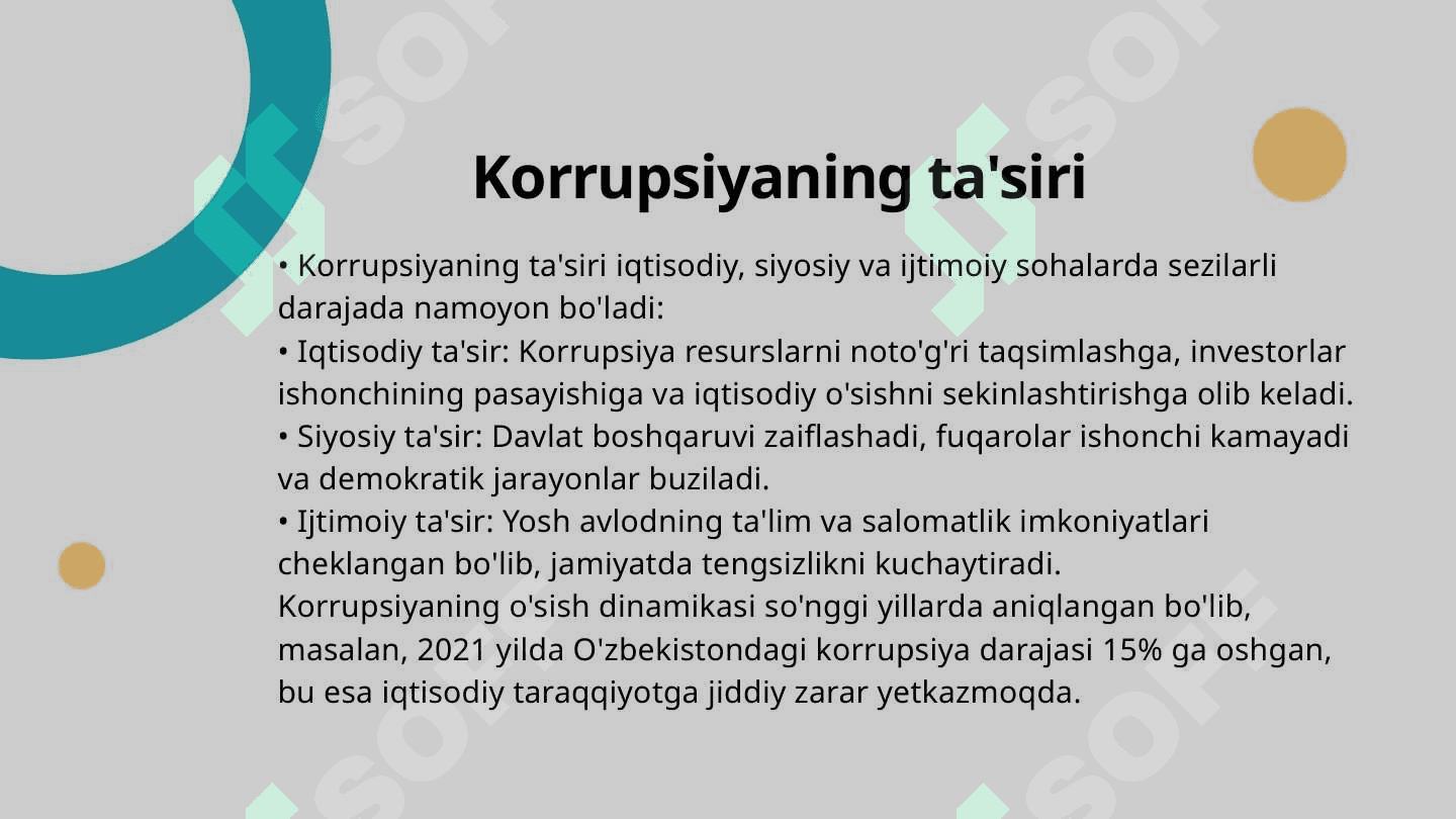 Korruptsiya va unga qarshi kurashish mexanizmi 3