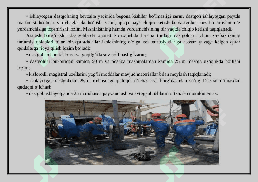 Kon mashinalarini ishlatishda  texnika xavfsizligi 4