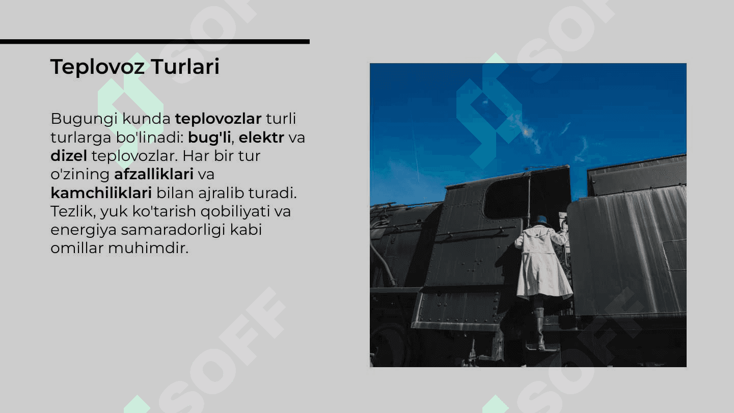 Temir yo'l transporti teplovozi 4