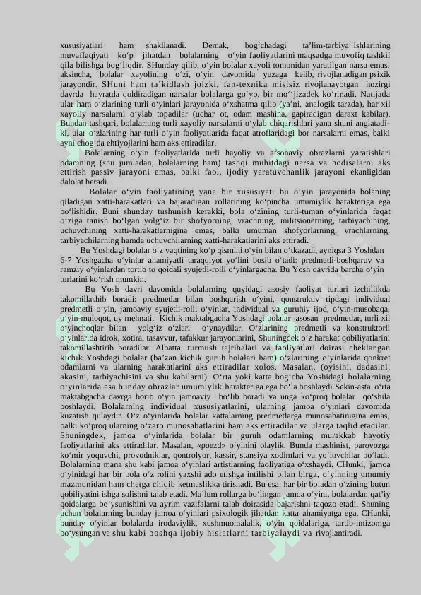 Maktabgacha yoshdagi bolalar psixologiyasi 3