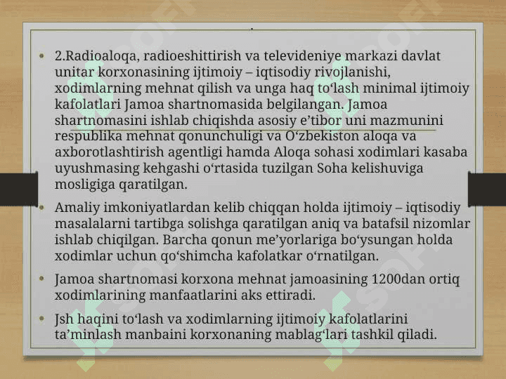 Korxona tovar va baho siyosatining tahlili 5