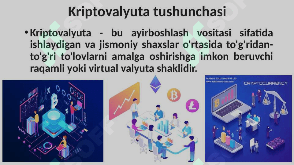 Kriptovalyutalar tarixi va tasnifi 3