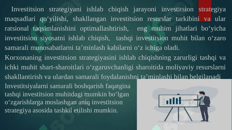 INVESTITSION QARORLARNI QABUL QILISH ASOSLARI 4