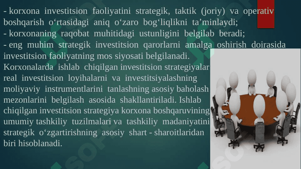 INVESTITSION QARORLARNI QABUL QILISH ASOSLARI 7