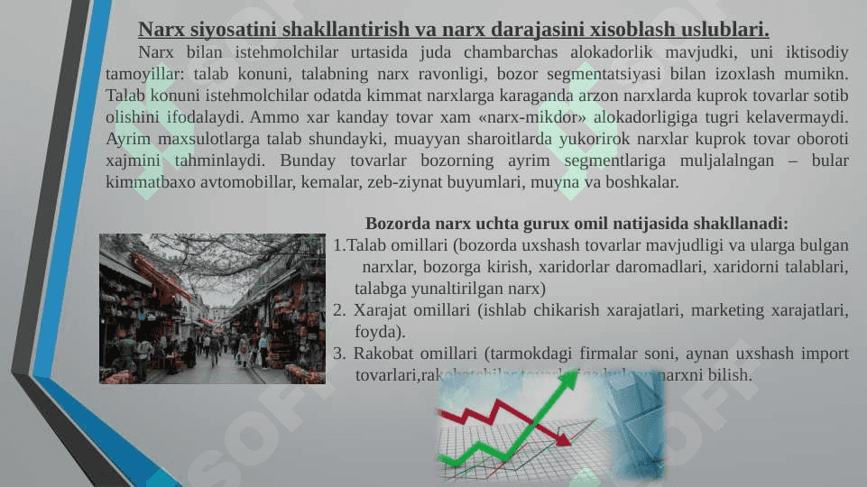 MARKETINGDA NARXLASHTIRISH SIYOSAT 4