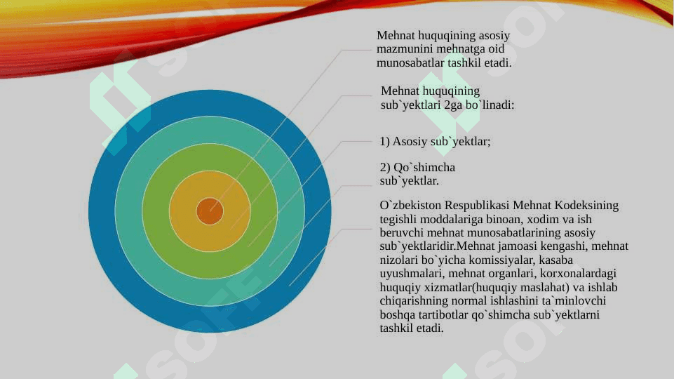 Mehnat jarayoni huquqiy sharoitini shakillantiruvchi omillar 3