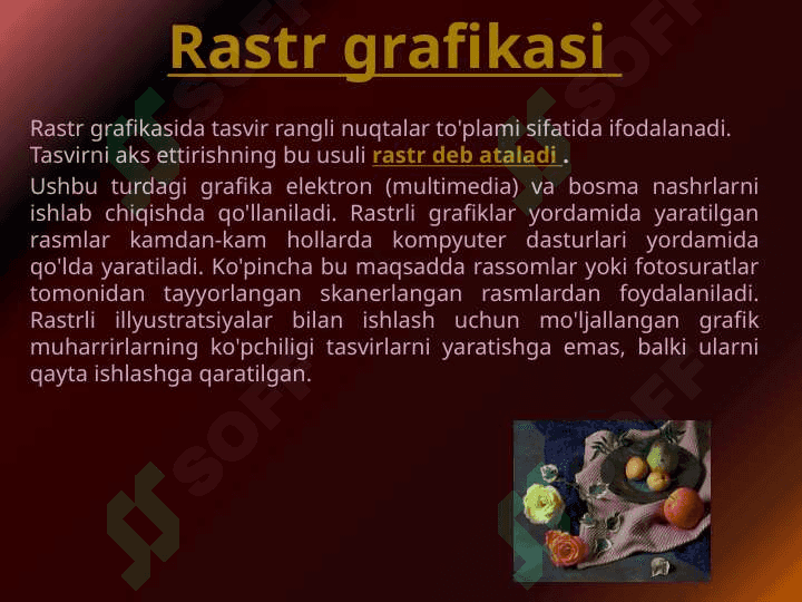 Kampyuter grafikasi rivojlanish tarixi 3