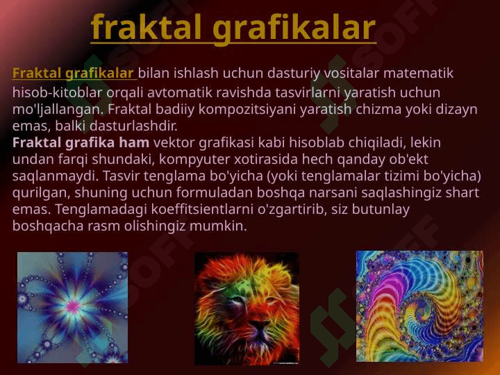 Kampyuter grafikasi rivojlanish tarixi 5