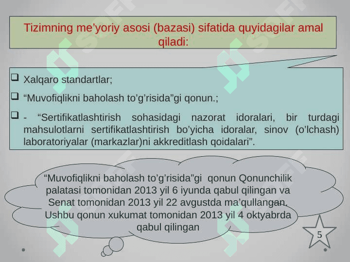 O’zbekiston Respublikasi akkreditlashtirish milliy tizimi va asosiy qoidalari 4