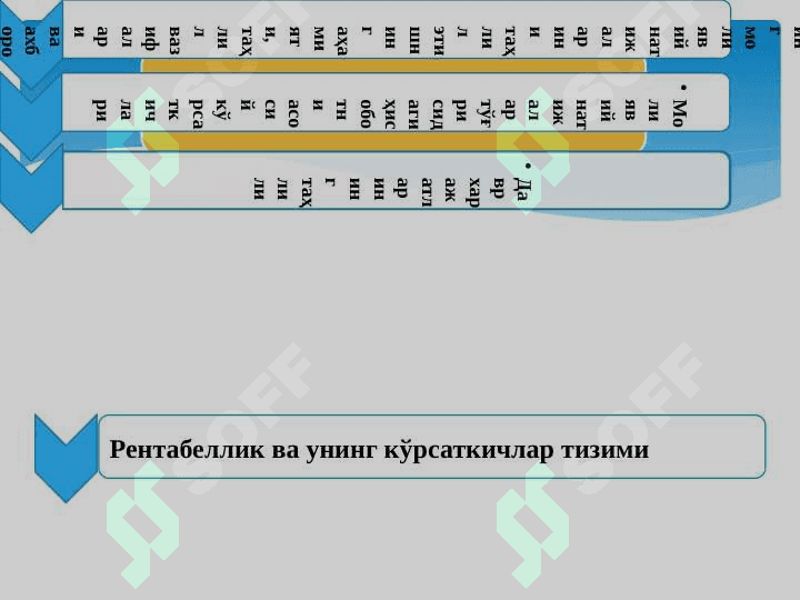 МОЛИЯВИЙ НАТИЖАЛАР ТАХЛИЛИ 2