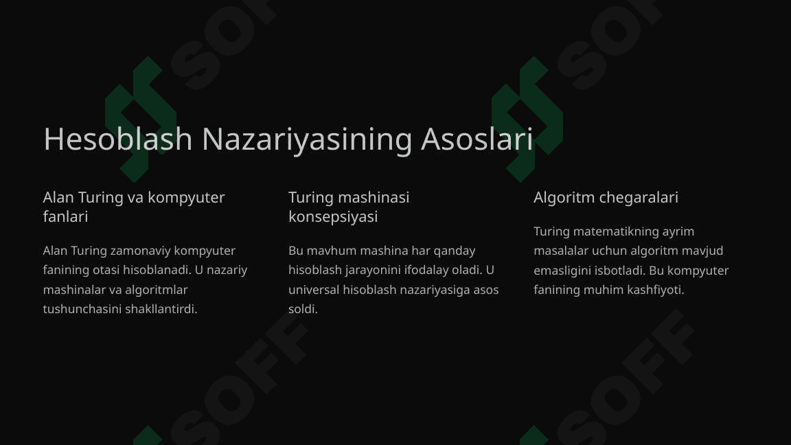 Algoritmik hal etilmaydigan masalalar 4