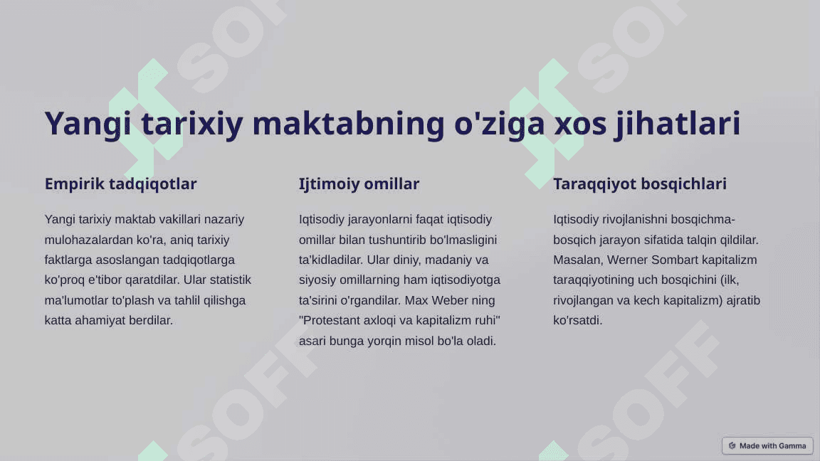 Germaniya tarixiy ta'limotlari va marjinalizm 4