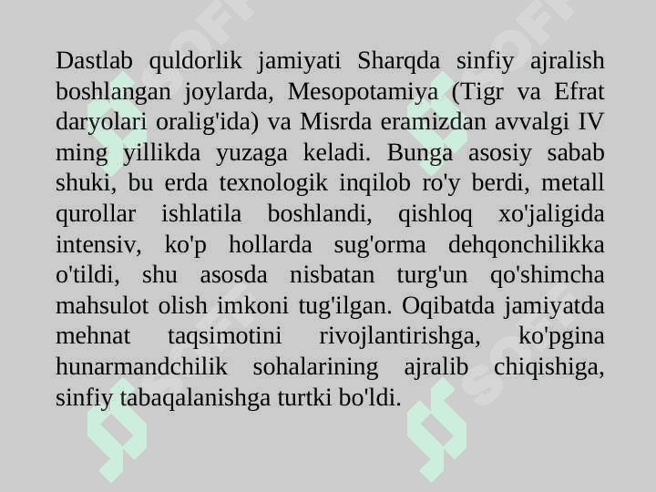 Ayyemgi dunya, feodal jamieti xam daslepki kapitalizmnin ekonomikalık taliymatları 3