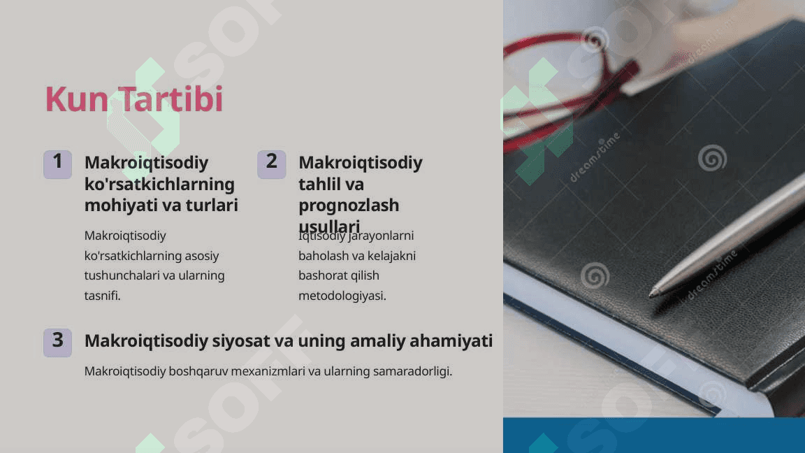 Makroiqtisodiy ko'rsatkichlar Iqtisodiy barqarorlikni o'rganish 2