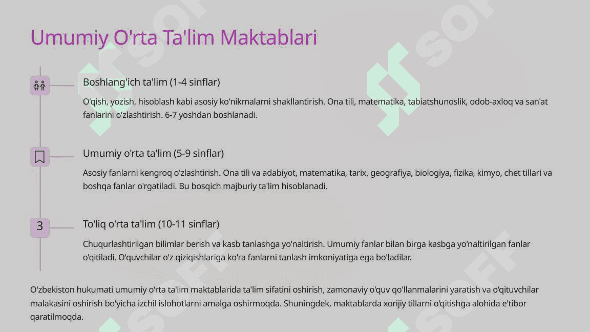O'zbekiston Respublikasi Ta'lim Tizimi 4