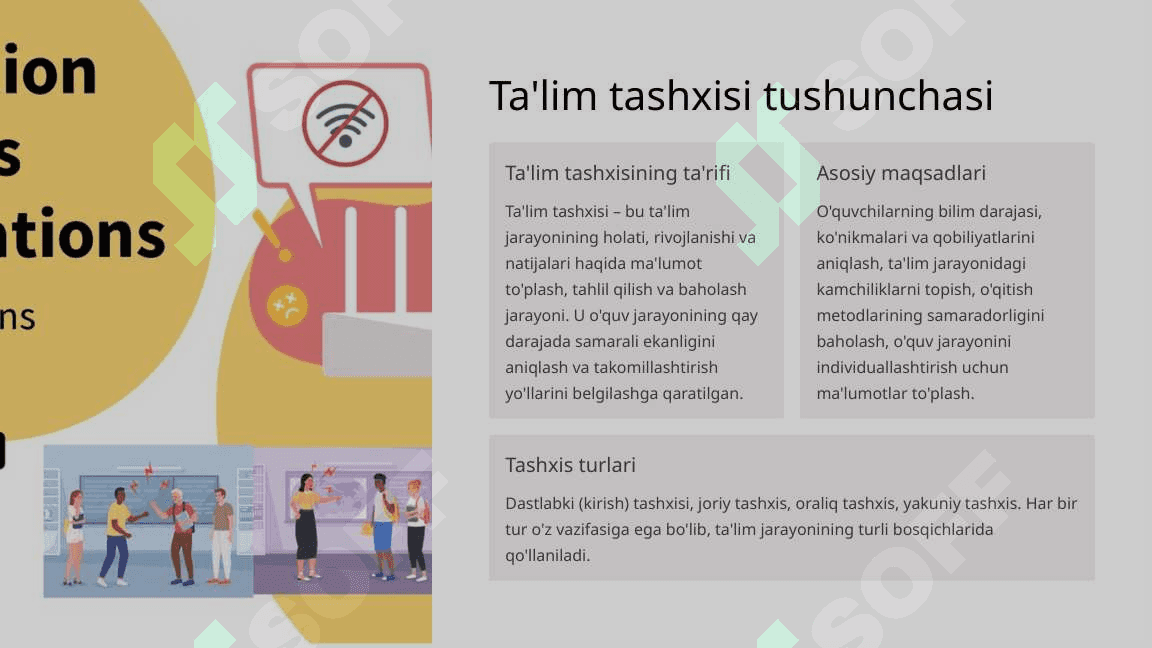 Ta'limni tashxis etish 3