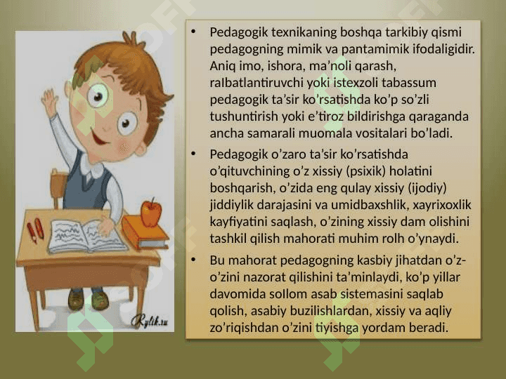 PEDAGOGIK TEXNIKANI SHAKLLANTIRISH USLUBLARI 4
