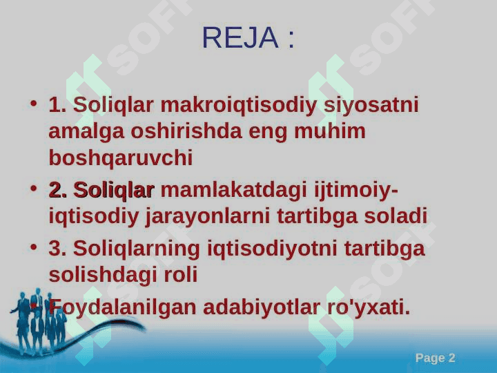 Soliqlarning makroiqtisodiy mohiyati va roli 2