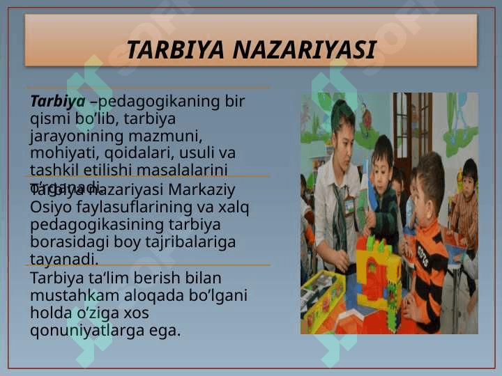 Tarbiya tamoyillari 2