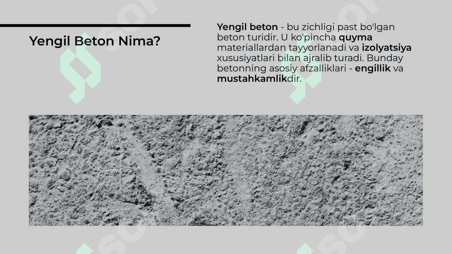 Rivojlangan xorijiy davlatlarda devorbop materiallarni ishlab chiqarish. Yengil betonli devorbop toshlar va bloklar 3