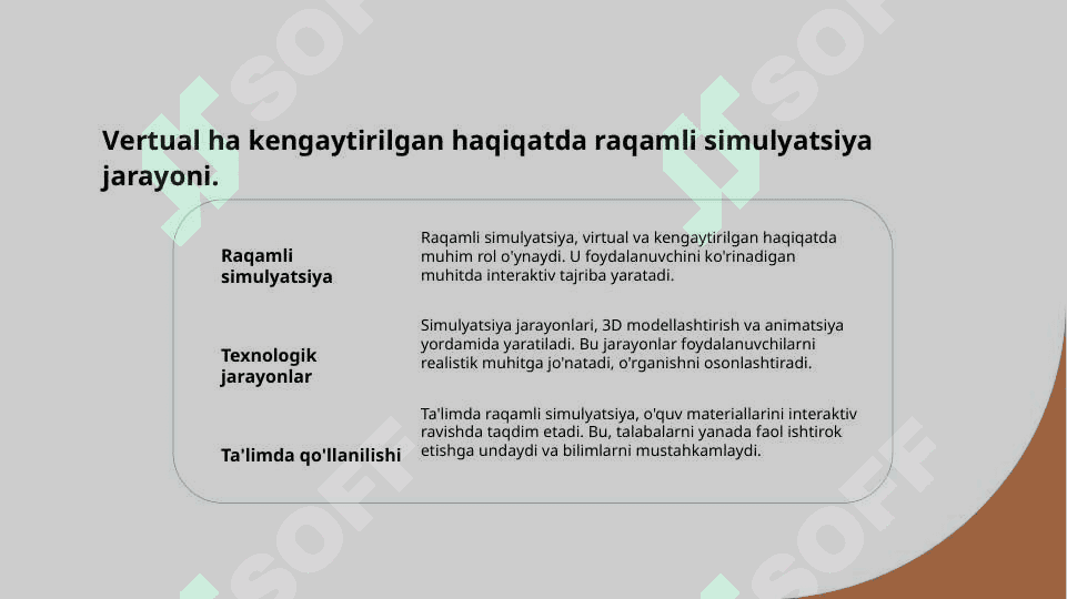 Virtual va kengaytirilgan haqiqat texnalogiyalar 5
