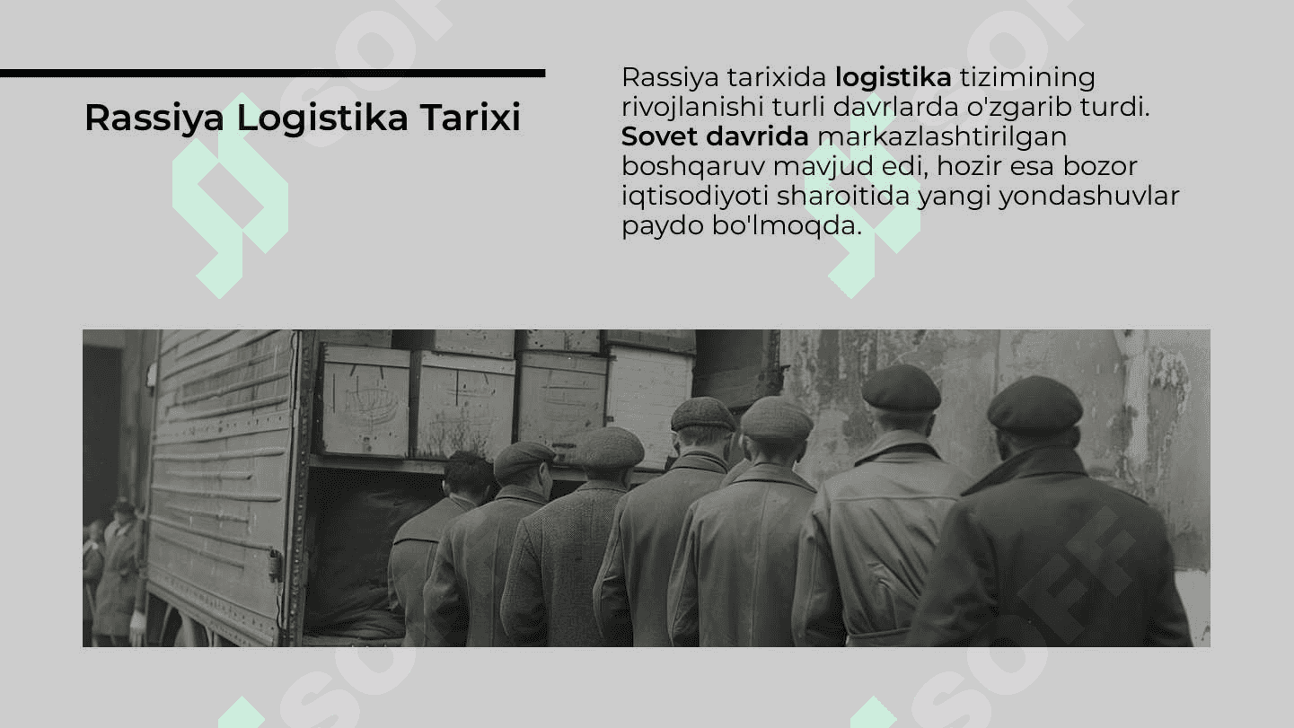 Rassiya federatsiyasida logistika tizimining shakillanishi va rivojlanishi 4