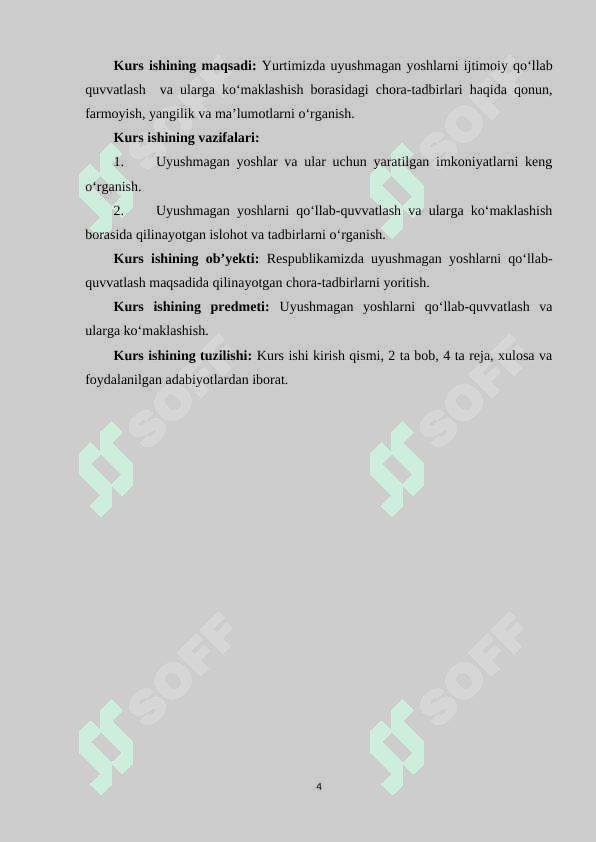Uyushmagan yoshlar  bilan olib boriladigan ijtimoiy pedagogik ish 4