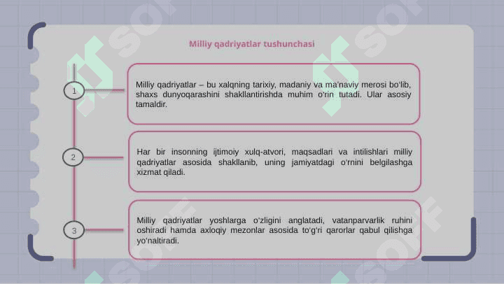 Milliy qadryatlar asosida shaxs dunyoqarashini shakillantirish 3