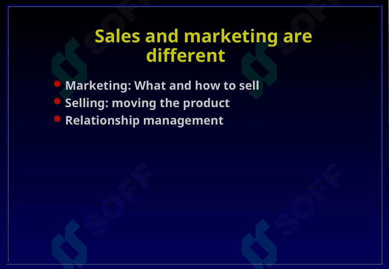 Marketing and Selling 2