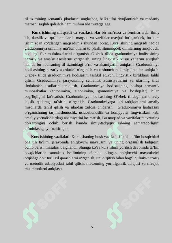 O’zbek tilshunosligida graduonimiya hodisasining ilmiy tadqiqi 5