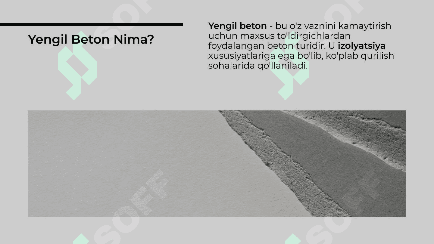 G'ovak to'ldirgichlar asosida yengil betonlardan devorbop materiallar 3