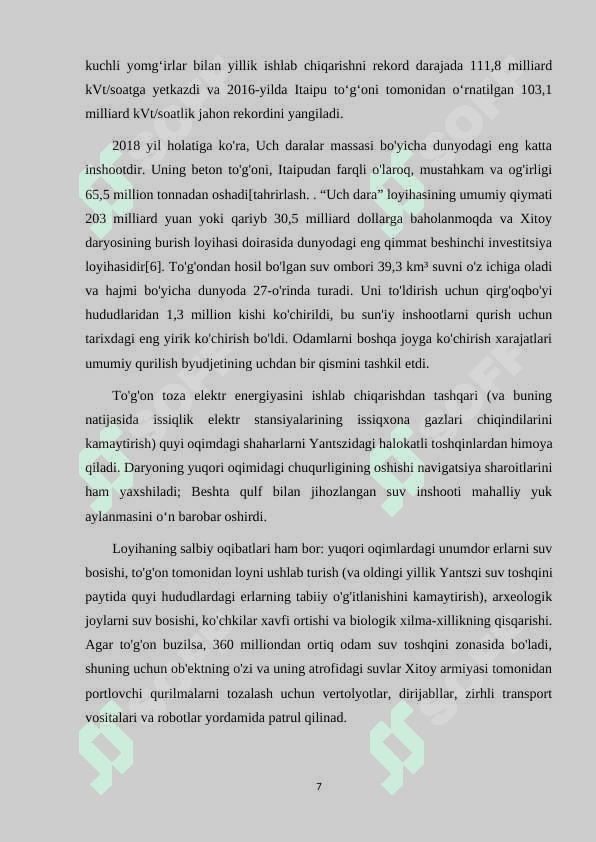 JARNING SIYOSIY, IQTISODIY, IJTIMOIY GEOGRAFIK XUSUSIYATLARI 7