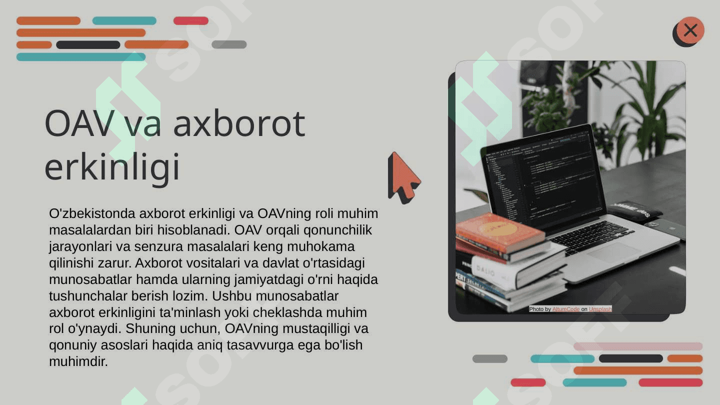 Òzbekiston Respublikasida ommaviy axborot vositalarining faoliyati 7