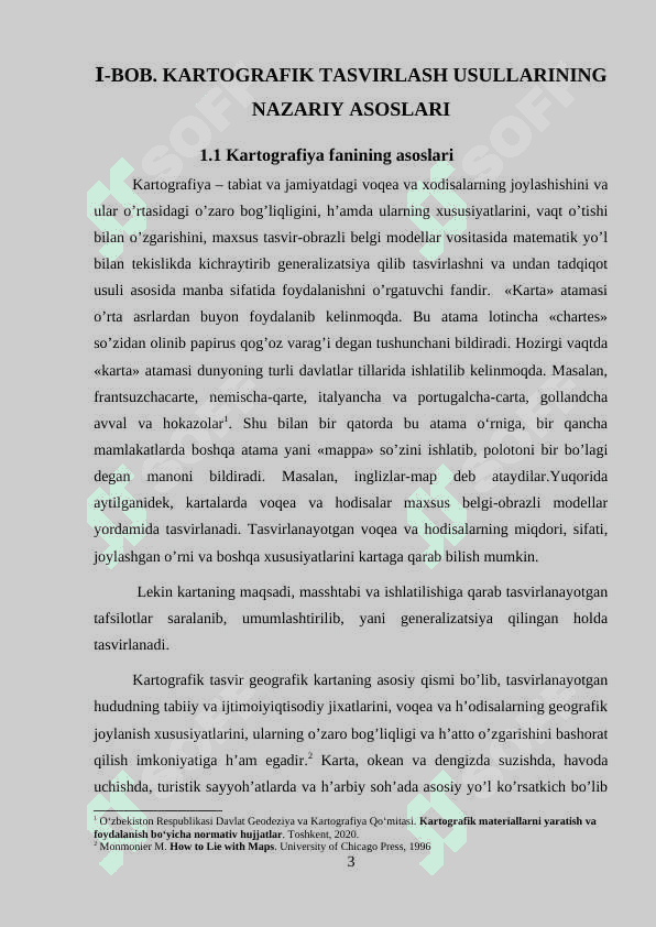 KARTOGRAFIK TASVIRLASH USULLARINING NAZARIY ASOSLARI 3