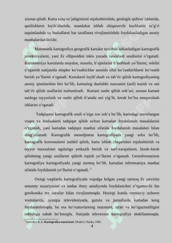 KARTOGRAFIK TASVIRLASH USULLARINING NAZARIY ASOSLARI 4