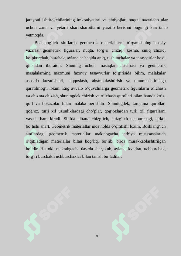 Boshlangʻich sinflarda kesmani teng bo'laklarga bolish mavzusini o'qitish metodikasi 3