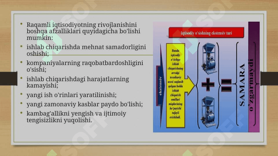 RAQAMLI IQTISODIYOT VA IQTISODIY O’SISH O’RTASIDAGI O’ZARO BOG’LIQLIKNI BAHOLASH 6