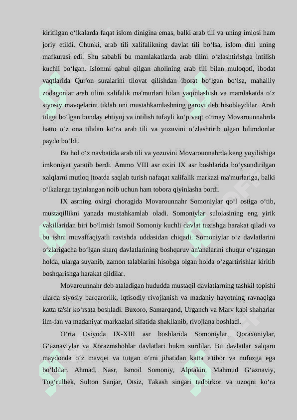 Musulmon Uyg‘onish davrida O‘rta Osiyoda ilm-fan 3