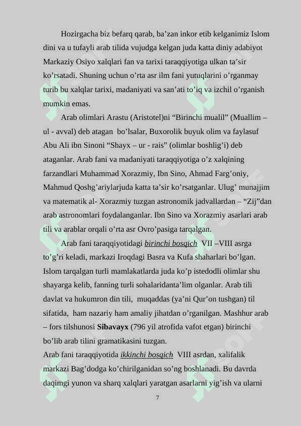 Islom va ilm 7