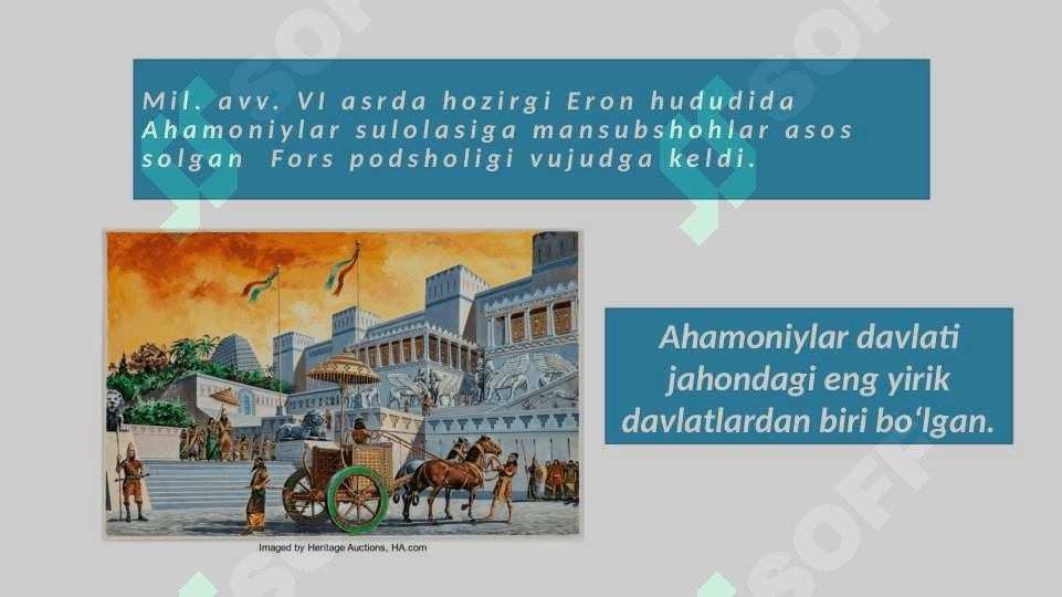 Ahamoniylar davlati 2