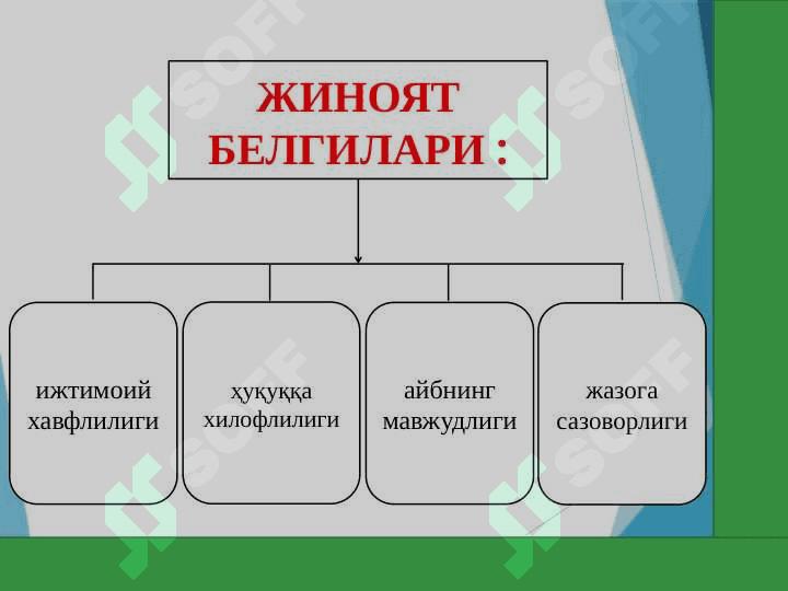 JINOYAT TUSHUNCHASI 2
