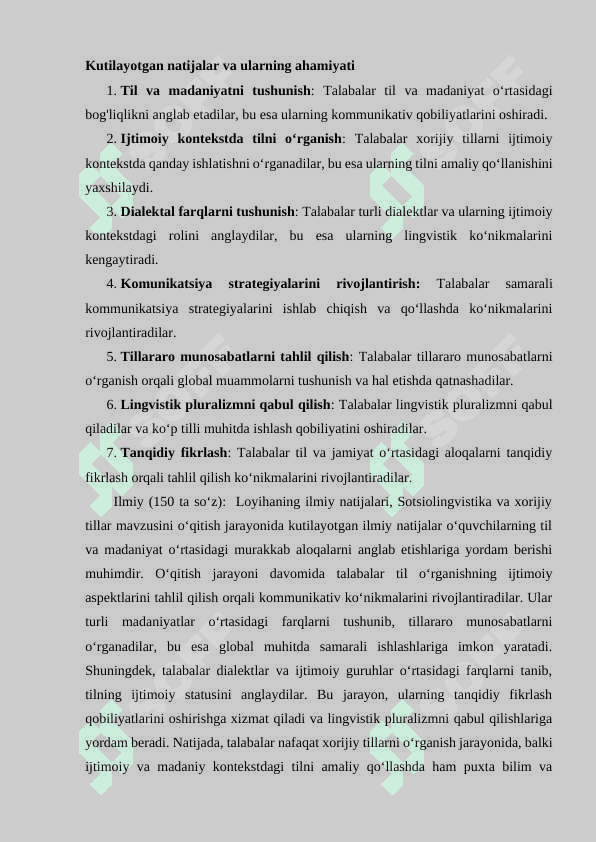 Sotsiolingvistika va xorijiy tillar 2