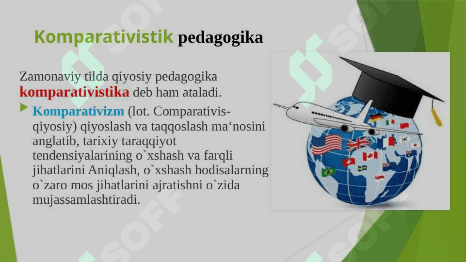 Komparativistik pedagogika fanining taraqqiyot bosqichlari 4