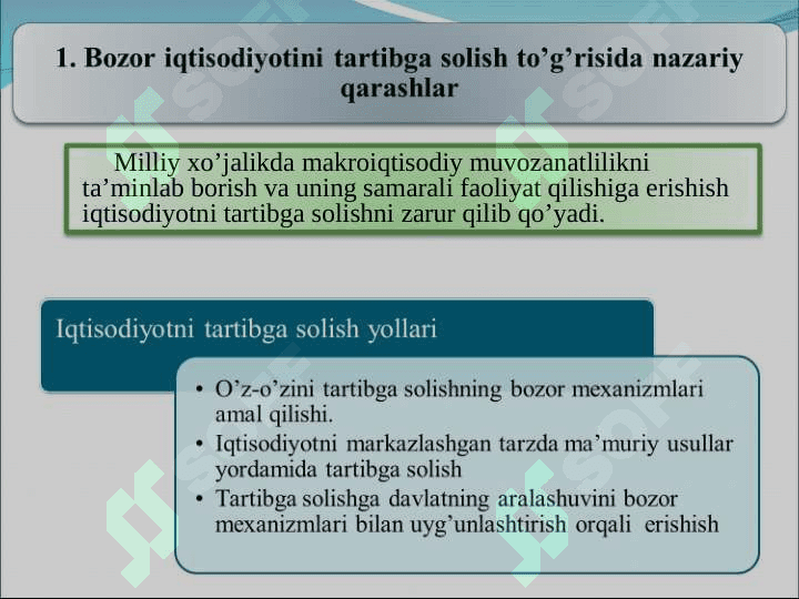 IQTISODIYOTDA DAVLATNING ROLI 4