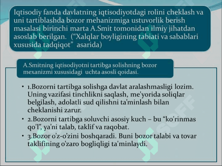 IQTISODIYOTDA DAVLATNING ROLI 5