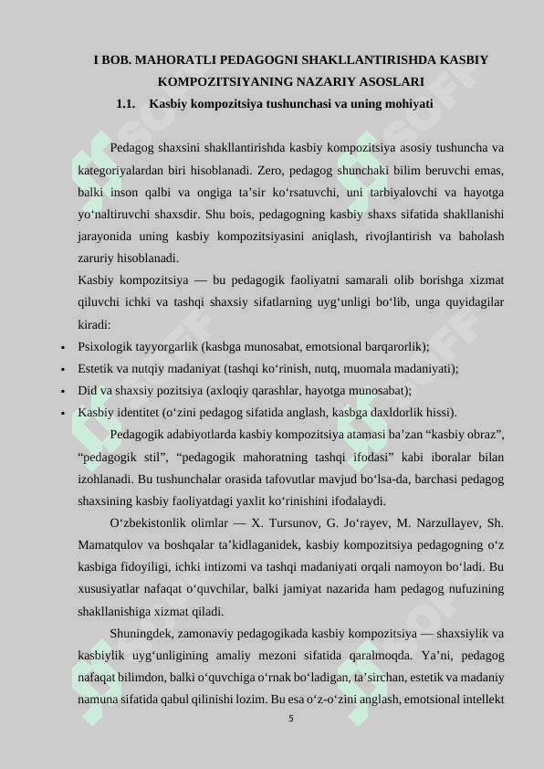 Mahoratli pedagogni oʻqitishda kasbiy kompozitsiyani rivojlantirish 5