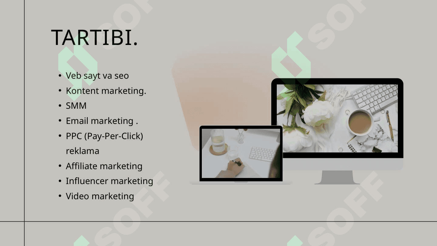 RAQAMLI MARKETING 2