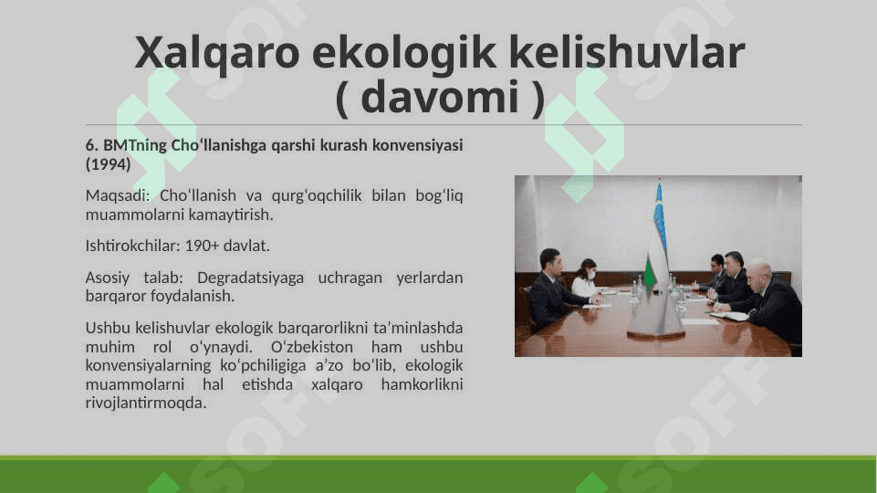 Tabiatni muhofaza qilishda xalqaro xamkorlik 8