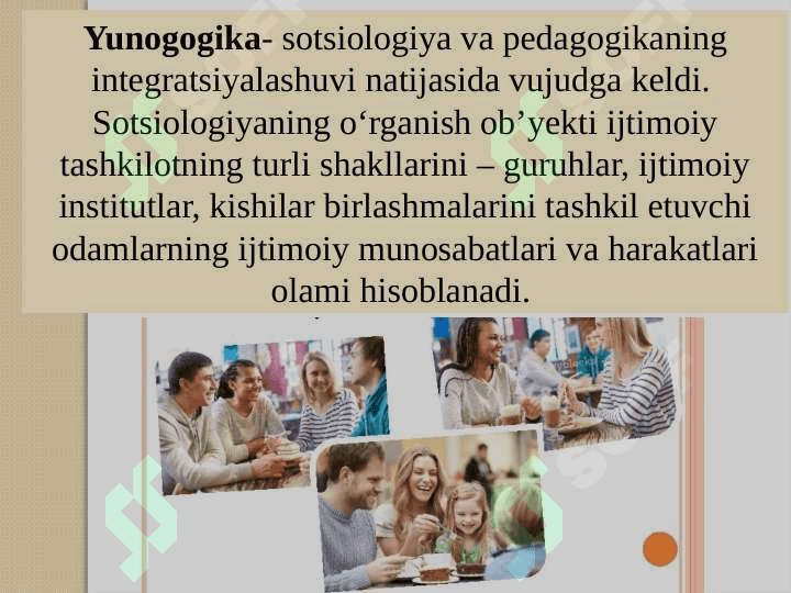 Yunogogika – pedagogikaning mustaqil sohasi sifatida 5