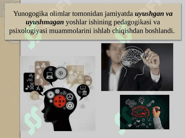 Yunogogika – pedagogikaning mustaqil sohasi sifatida 6